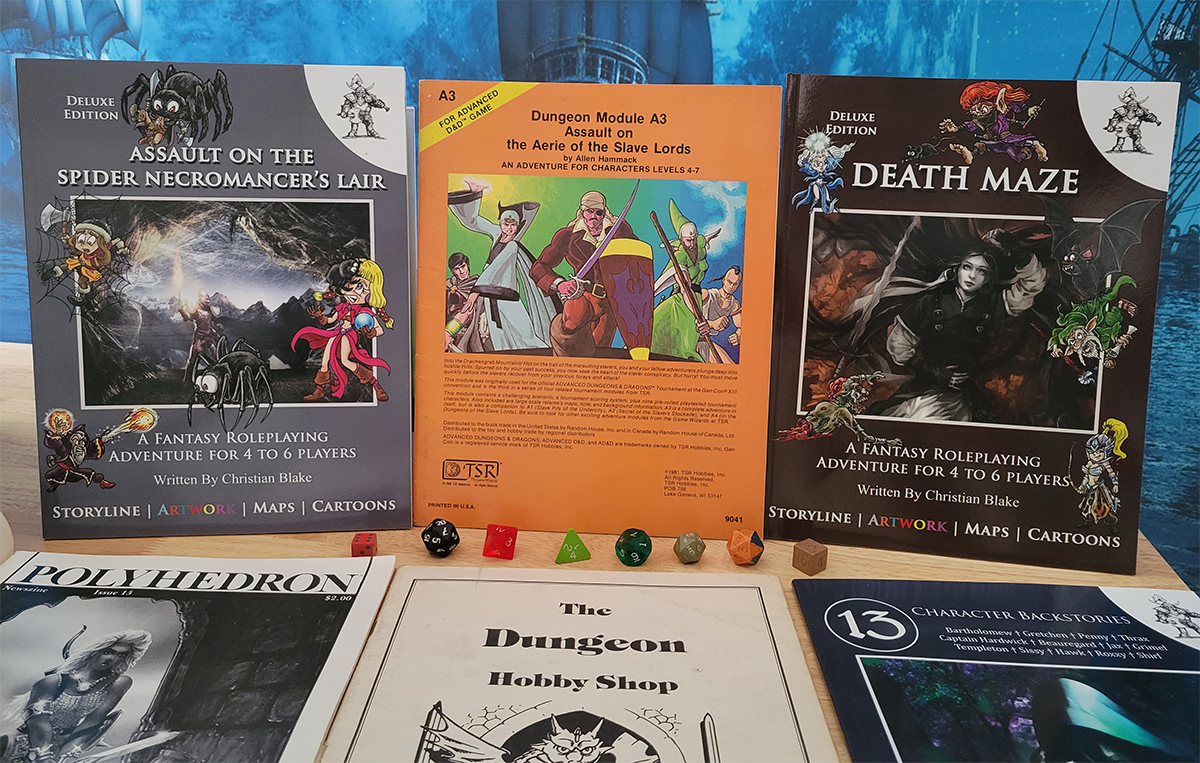 assault on the aerie of the slave lords dungeons and dragons AD&D module