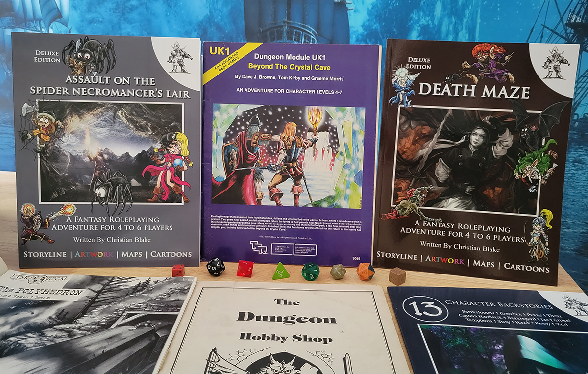 dungeons and dragons module Beyond the Crystal Cave