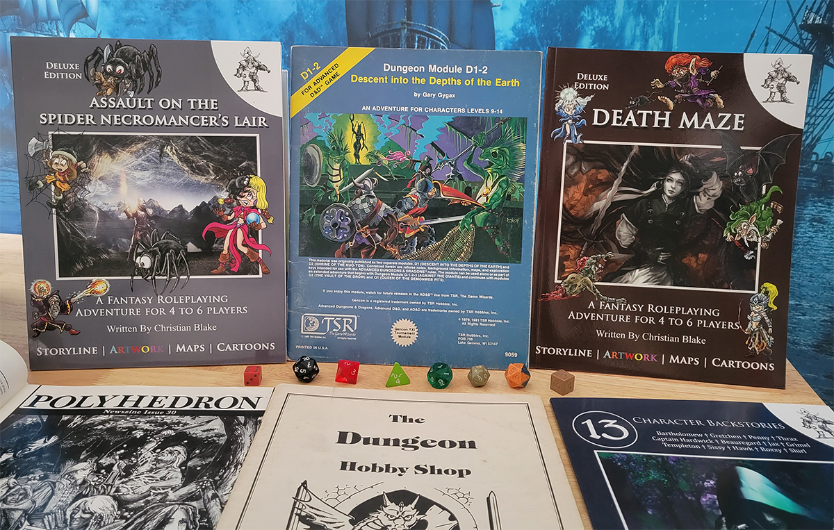 dungeons and dragons module descent into the depths of the earth