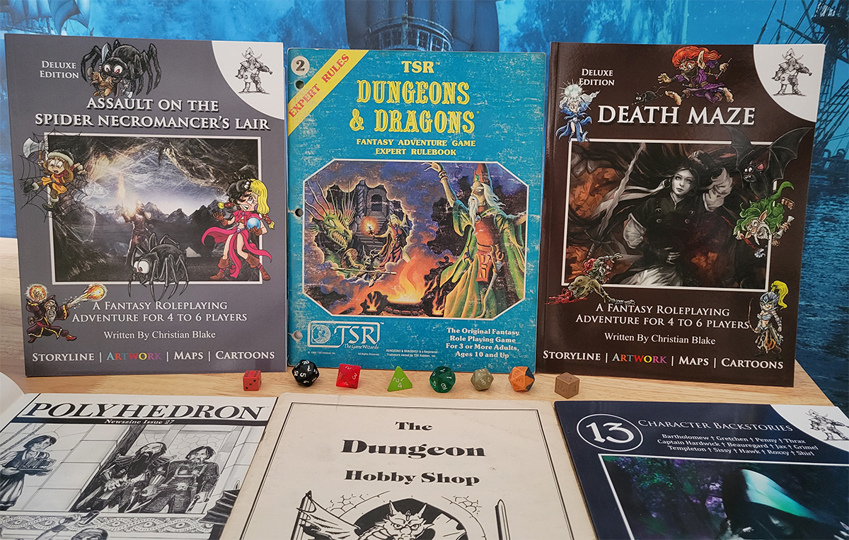 dungeons and dragons fantasy adventure game expert rulebook